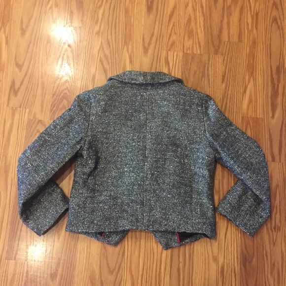 Marc by Marc Jacobs Cropped Tweed Blazer, Sz 2 - Picture 7 of 8